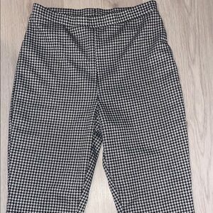 Black and White Pants